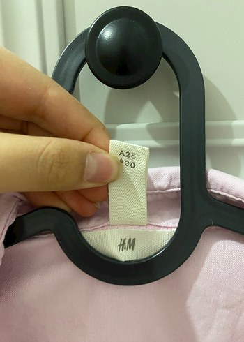 Pembe Düğmeli Keten Kadın Gömlek H&M - Görsel 6
