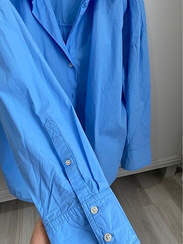 Zara Oversize Gömlek - Görsel 5