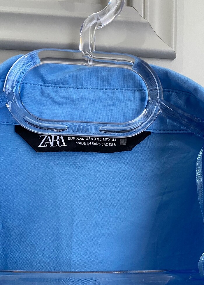 Zara Oversize Gömlek - Görsel 3