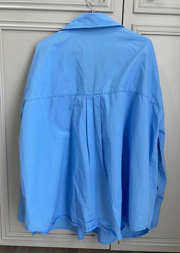 Zara Oversize Gömlek - Görsel 4