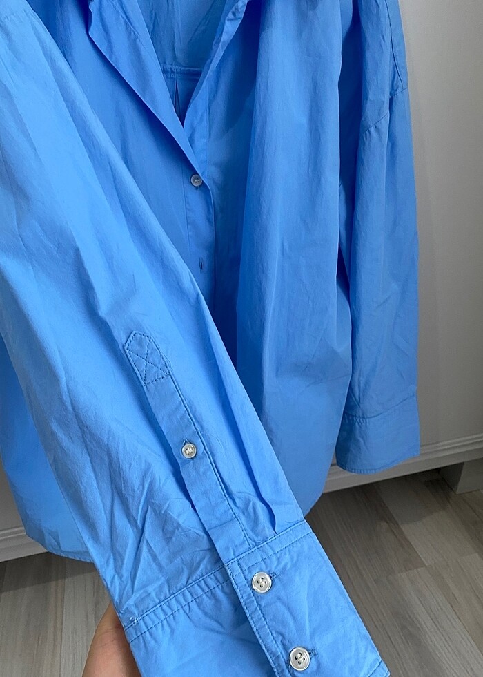 Zara Oversize Gömlek - Görsel 5