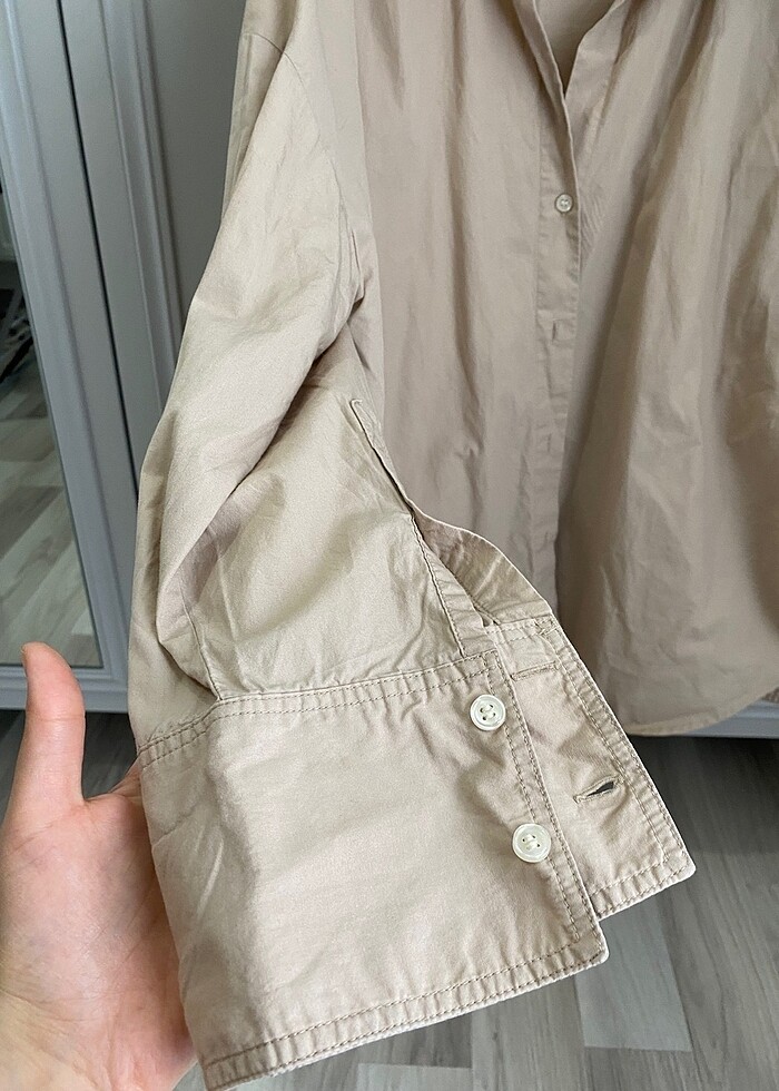 Zara Oversize Gömlek - Görsel 3