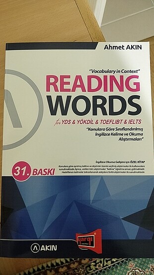 Yargı Yayınevi Yds Yökdil hazırlık kitabı. Reading Works