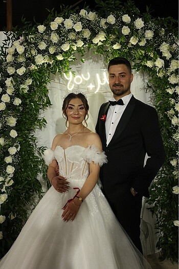 s Beden beyaz Renk Helen model gelinlik