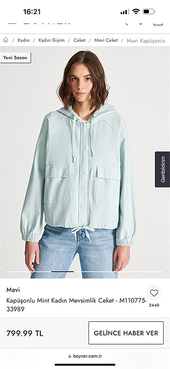 Mavi Jeans Ceket