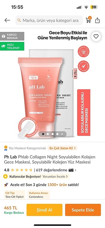 Cilt maskesi