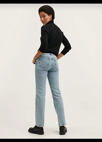 Mango Mango Orta Bel Straight Fit Jean