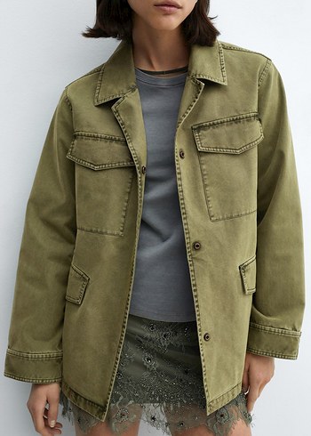 MANGO Military Ceket - Görsel 2