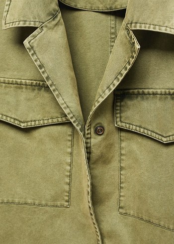 MANGO Military Ceket - Görsel 5