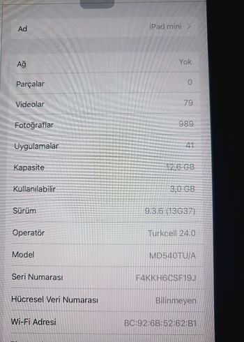 iPad Mini1 - Görsel 6