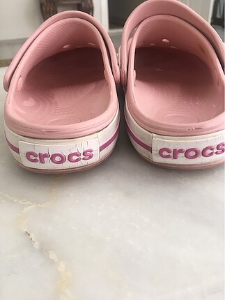 38 Beden pembe Renk Crocs terlik