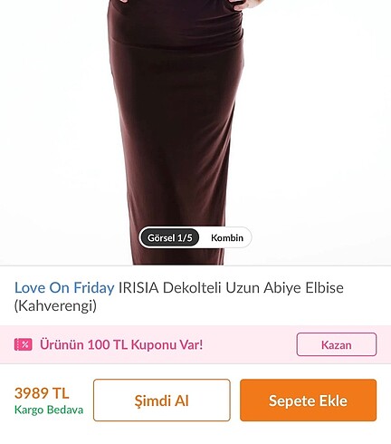 xs Beden Love on friday elbise