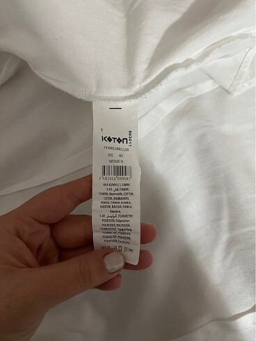 Beyaz gömlek - Görsel 6