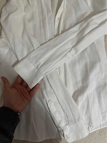 Beyaz gömlek - Görsel 5