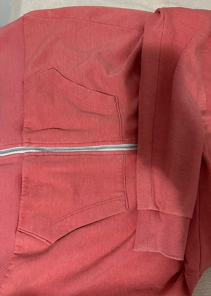 Kapşonlu hırka - Görsel 3