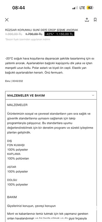 Zara mont - Görsel 5