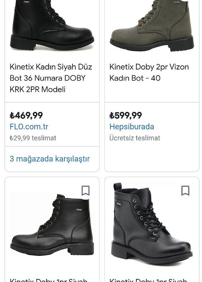 Siyah bot - Görsel 2