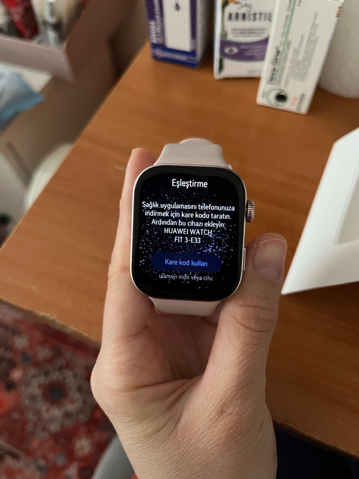 Pembe Akıllı Saat Huawei Watch Fit 3 - Görsel 3