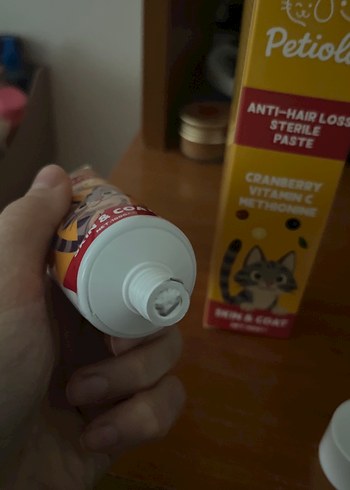 Petiola Kedi Tüy Dökülmesine Karşı Steril Macun 100g malt - Görsel 3