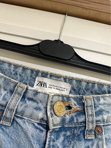 34 Beden mavi Renk Zara Jean