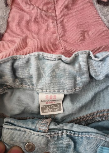 Kız Çocuk Renkli Denim Şortlar - Görsel 4