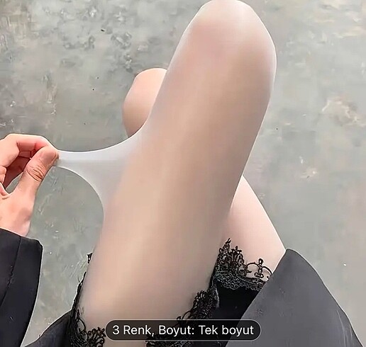 Diğer GRİ RENK YAĞLI ÇORAP