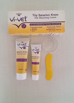 Tüy sarartıcı krem