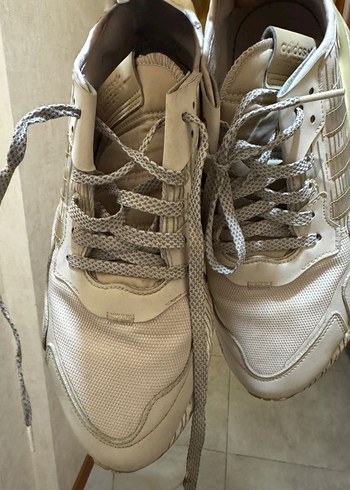 Krem Bağcıklı Erkek Spor Ayakkabı - Görsel 2