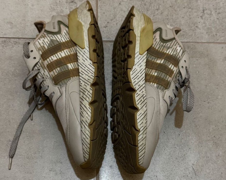 Krem Bağcıklı Erkek Spor Ayakkabı - Görsel 3