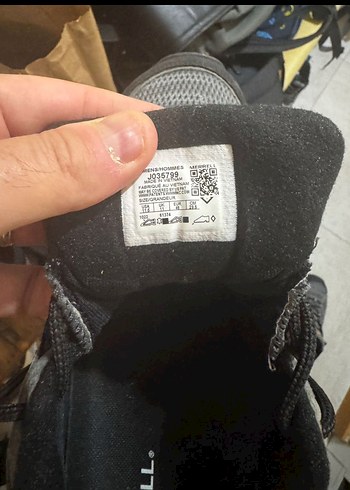 Gri Yılan Desenli Erkek Spor Outdoor Ayakkabı - Görsel 4