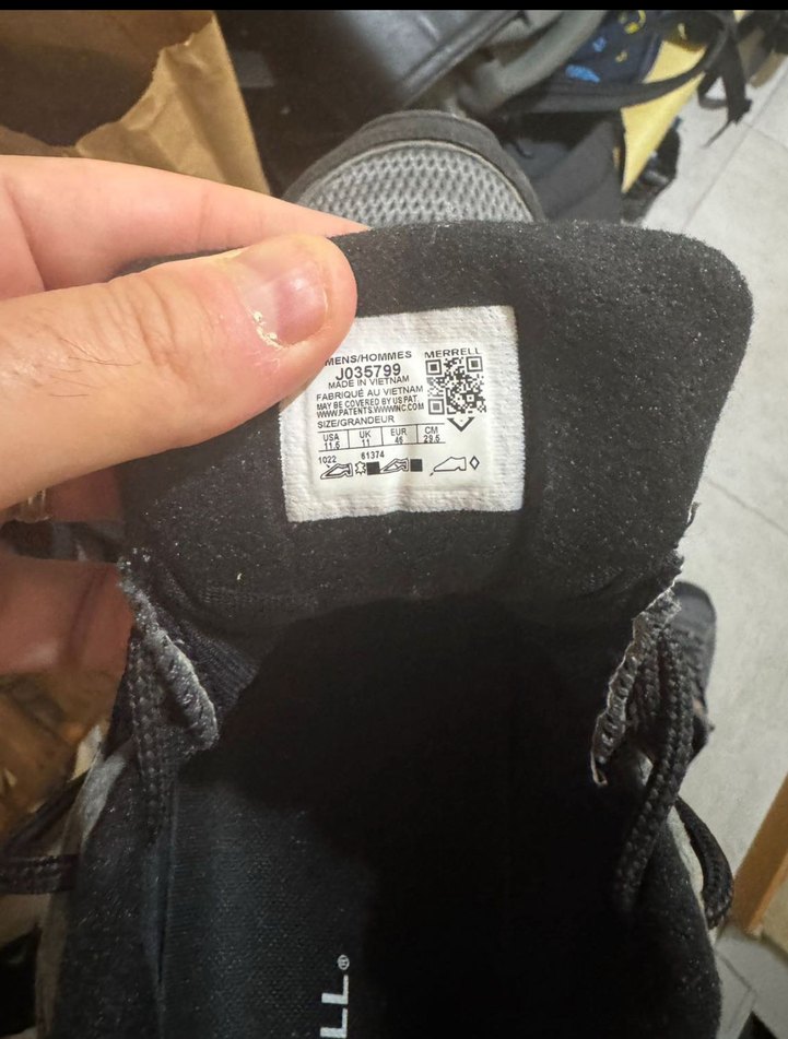 Gri Yılan Desenli Erkek Spor Outdoor Ayakkabı - Görsel 4