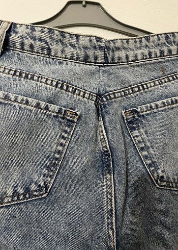 l Beden mavi Renk Gri Mavi Normal Boy Salaş Kadın Kot Pantolon