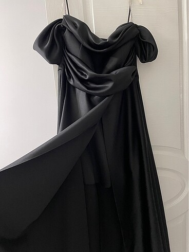 Temiz Saten Abiye - Görsel 5
