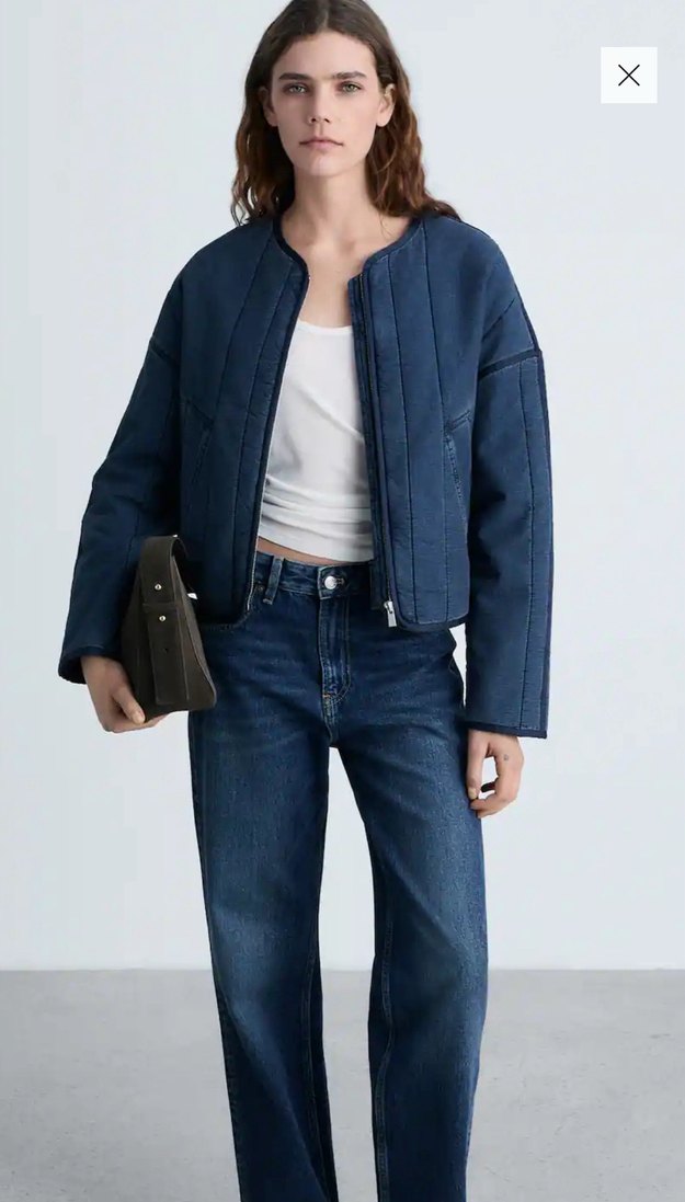 Mango kapitone bomber ceket - Görsel 3