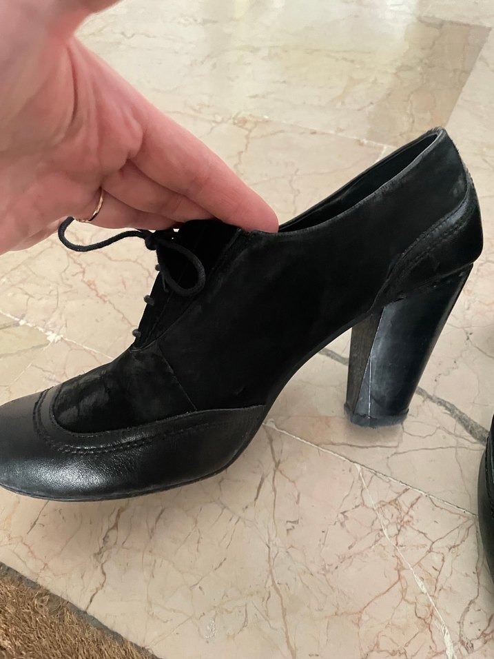 Camper deri Topuklu Kadın Ayakkabı - Görsel 2