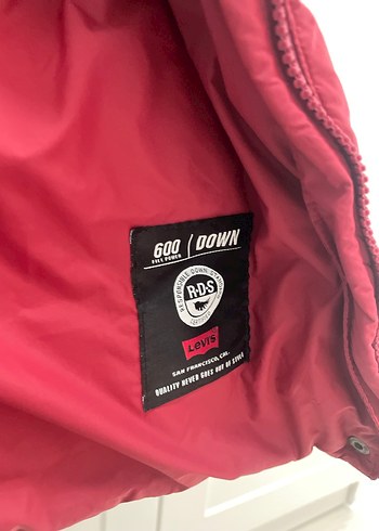 Levis kuş tüyü mont - Görsel 3