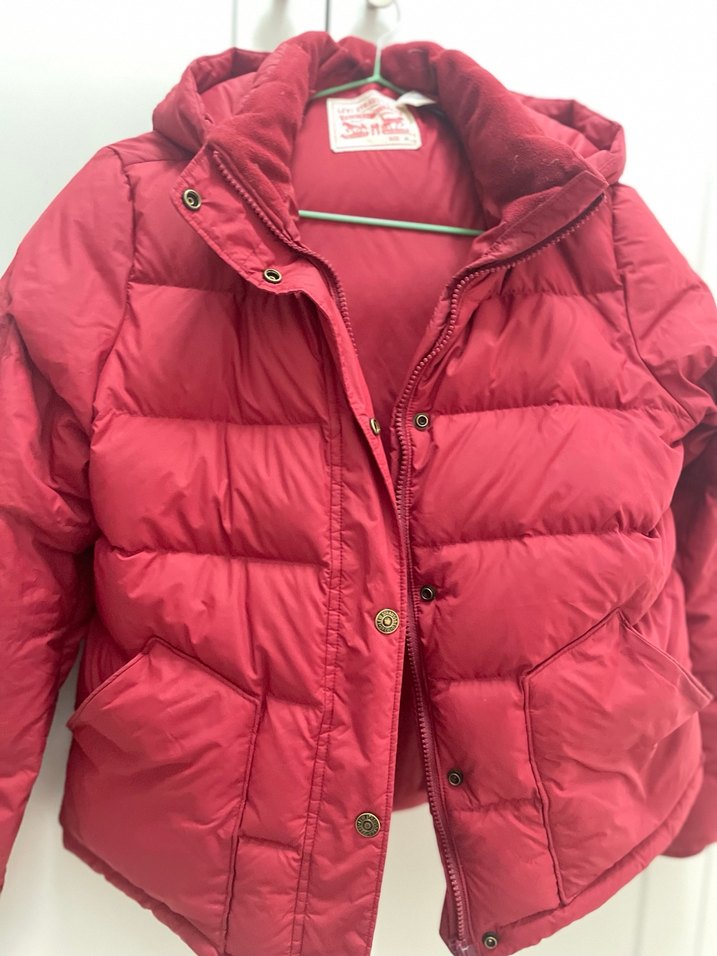 Levis kuş tüyü mont - Görsel 5