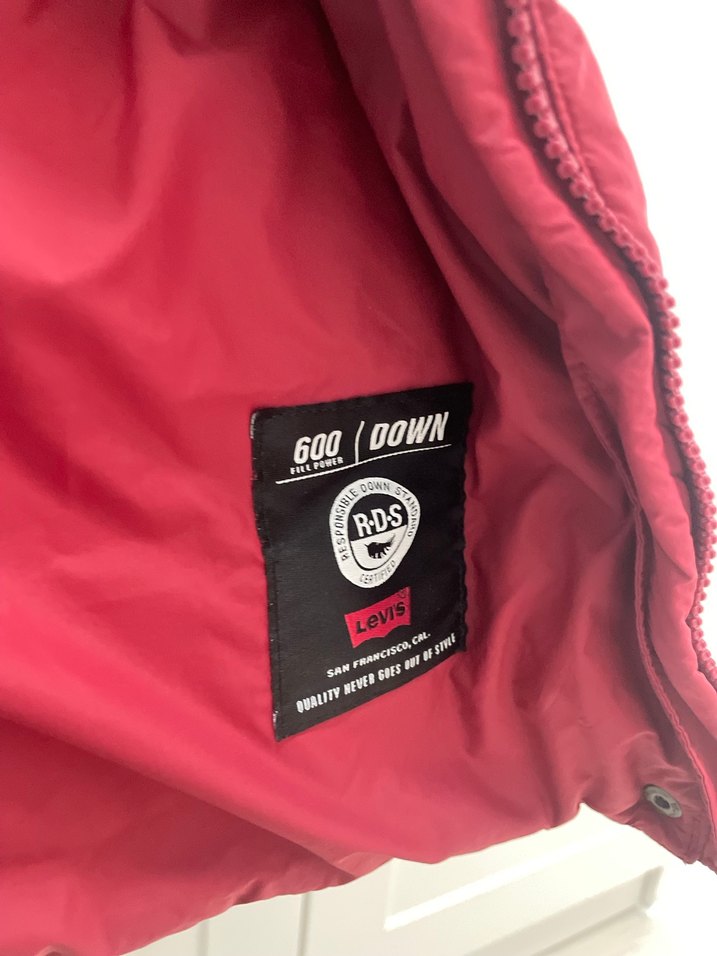 Levis kuş tüyü mont - Görsel 3