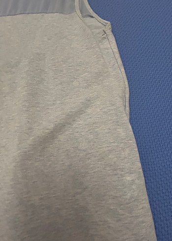 Zara, mavi, kolsuz, Pamuklu spor elbise  - Görsel 3