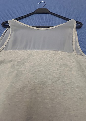 Zara, mavi, kolsuz, Pamuklu spor elbise  - Görsel 2