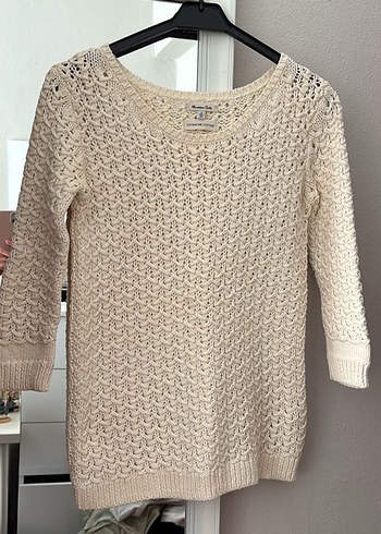 Masimo Dutti Nakışlı Bohem Pamuklu Kazak - Görsel 2