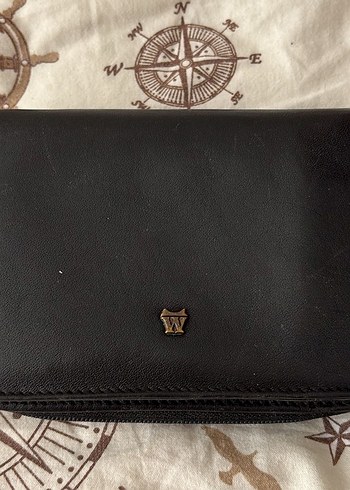 MATRAŞ Siyah Deri Fermuarlı Kadın Cüzdanı - Görsel 2