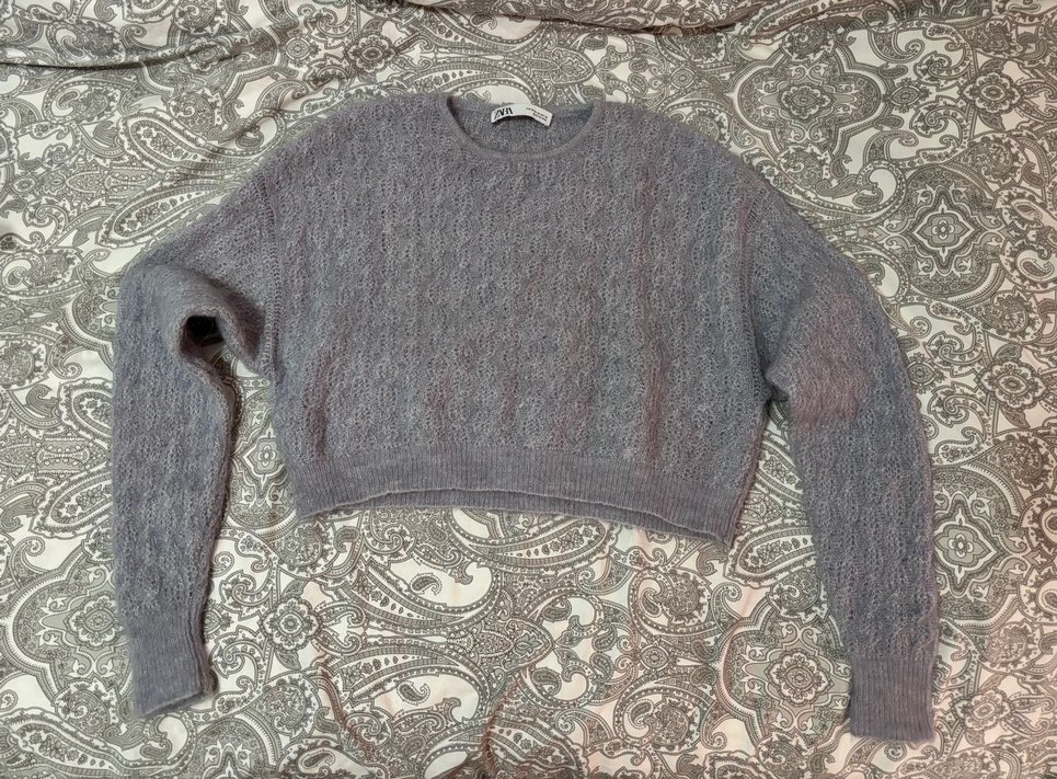 Zara Gri Kazak - Görsel 2