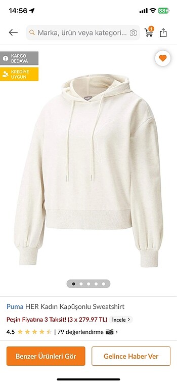 Puma sweatshirts