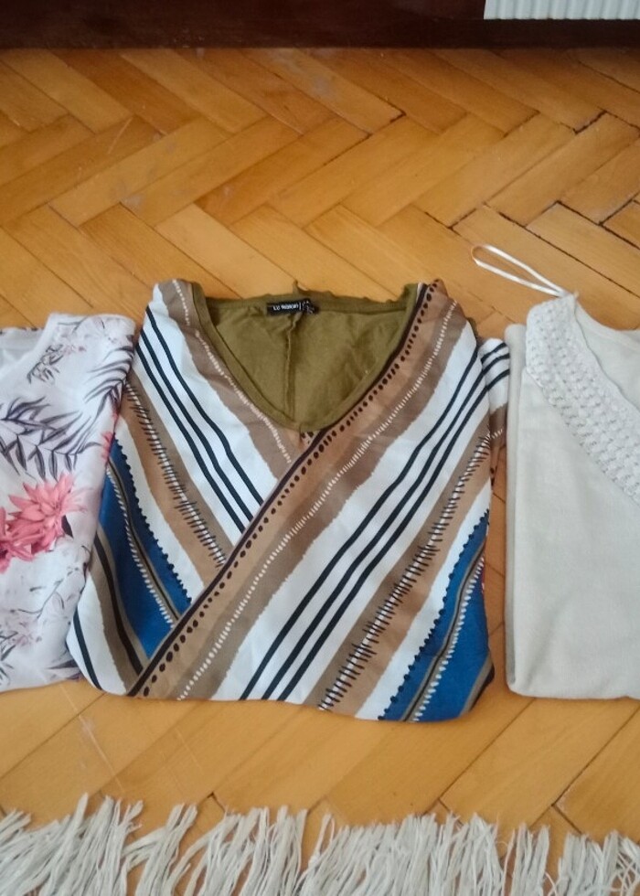 Büyük beden bluz - Görsel 4