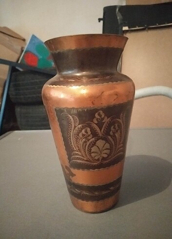 Gerçek bakır vazo 
