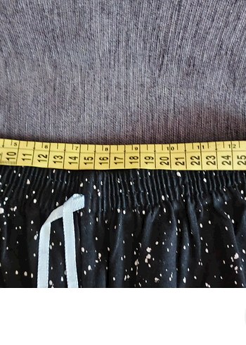 Siyah Desenli Mini Erkek Şort - Görsel 2
