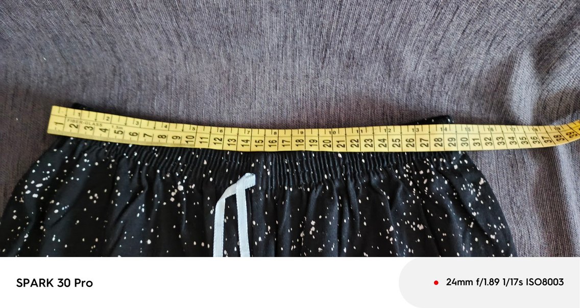 Siyah Desenli Mini Erkek Şort - Görsel 2