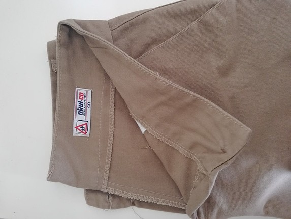 40 Beden Boru paça pantolon