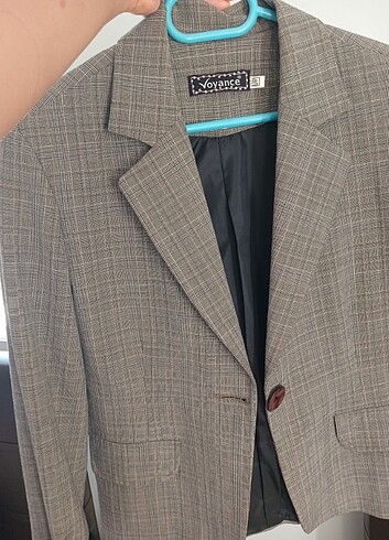 s Beden gri Renk Blazer ceket